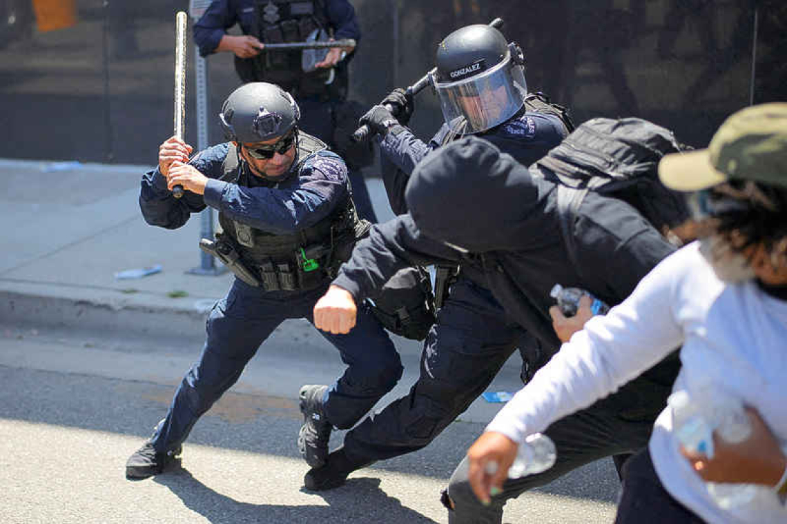 National Guard deployment  in LA unlawful, says governor